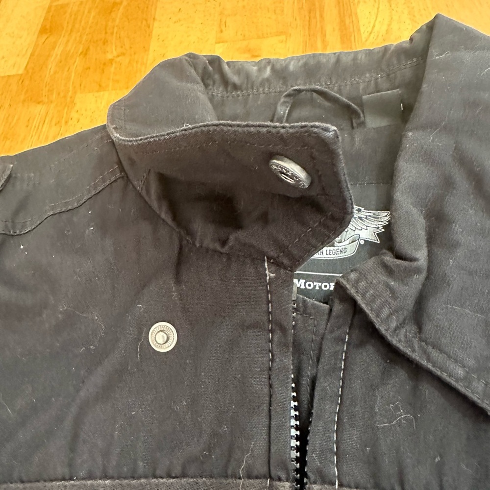 Harley-Davidson Black and Gray Bomber Jacket. Size XL. ❣️ - Picture 9 of 13